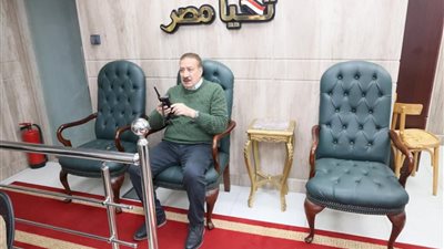 محافظ المنوفية يتابع حادث نشوب حريق مخزن بأشمون