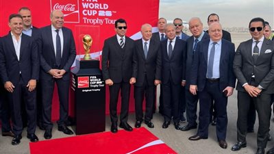 جمارك مطار القاهرة الدولي تنهي إجراءات دخول وخروج كأس العالم