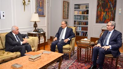 وزير الخارجية يبحث مع مسئولي غرفة التجارة الأمريكية بالقاهرة تعزيز الإستثمارات المتبادلة