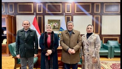 لتعزيز التعاون وتنفيذ البروتوكولات المشتركة مع جامعة دمنهور