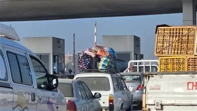 إعادة فتح بوابات الطريق الإقليمي بالمنوفية وعودة الحركة المرورية لطبيعتها
