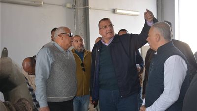 محافظ الوادي الجديد يتفقد محطة كهرباء الفرافرة لضمان استقرار التيار