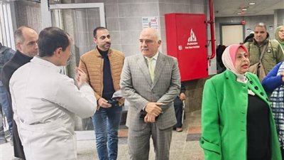 محافظ القليوبية يتفقد مستشفى طوخ المركزي لضمان جودة الخدمات الصحية المقدمة للمرضي