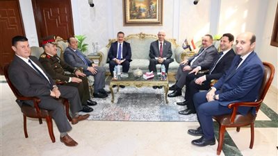 محافظ المنوفية ورئيس الجامعة يقدمان التهنئة لـ مدير الأمن بمناسبة عيد الشرطة