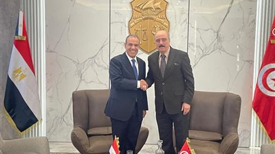 وزير الخارجية يلتقي نظيره التونسي لتعزيز العلاقات الثنائية وبحث القضايا الإقليمية