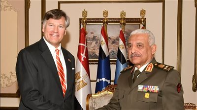 الفريق أول عبد المجيد صقر يلتقى نائب وزير الخارجية الأمريكى
