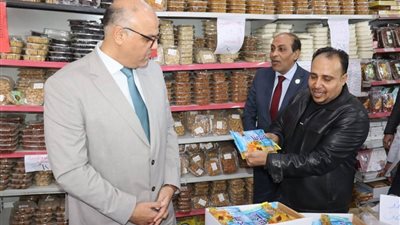 محافظ القليوبية يفتتح معرض 