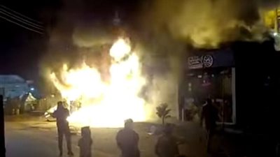 عاااااجل:حريق هائل بمخبز بمدينة منوف..والحماية المدنية تدفع بسيارتي إطفاء للسيطرة على النيران