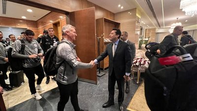  وزير الرياضة يستقبل بعثة منتخب مصر لكرة اليد بعد التتويج ببطولة أفريقيا