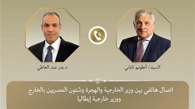 وزير الخارجية المصري يبحث مع نظيره الإيطالي العلاقات الثنائية والملف النووي الإيراني