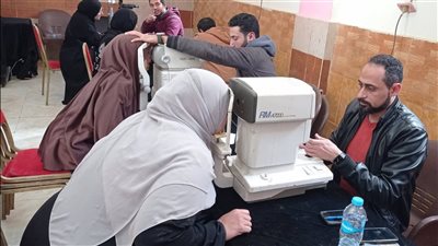 تعليم الكبار بـ السويس تنظم قافلة طبية مجانية فى العيون بجمعية الشهيد البطراوى  