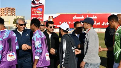 وزير الشباب والرياضة ومحافظا الوادي الجديد ومطروح يشهدون نهائي دوري مراكز الشباب 