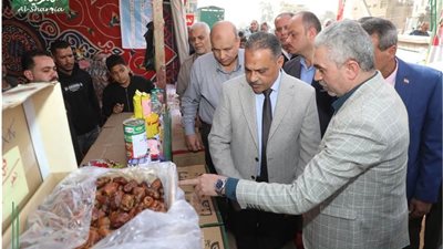 محافظ الشرقية يتفقد معرض 
