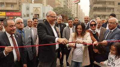 محافظ القليوبية يفتتح 3 معارض 