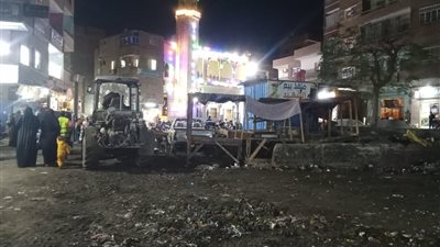 رئيس مدينة أبوالنمرس بجنوب الجيزة يوجه بحملة نظافة على مستوى قرى المركز