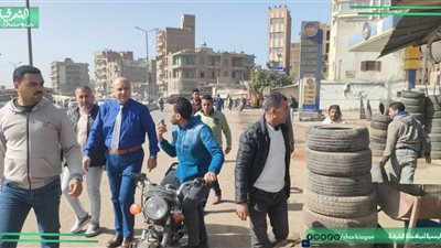 حملات مكثفة لإزالة الإشغالات وتيسير الحركة المرورية بمراكز الشرقية استعدادًا لشهر رمضان