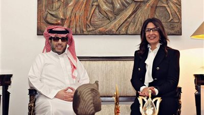 وزيرة الثقافة تبحث مع المستشار تركي آل الشيخ خطوات تعزيز التعاون الثقافي