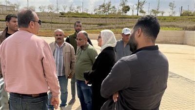 جولة ميدانية لرئيس جهاز العاصمة الجديدة بمنطقة (الحدائق المركزية)
