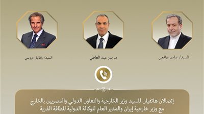 وزير الخارجية المصري يتابع مفاوضات جنيف مع إيران والوكالة الدولية للطاقة الذرية