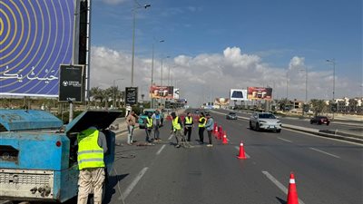 جهاز مدينة 6 أكتوبر يُعلن البدء بخطة رفع كفاءة وتطوير كوبري العبور