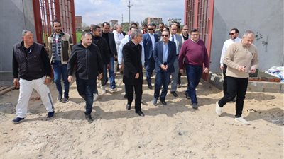 محافظ المنوفية يتفقد محطة صرف صحى بهواش ومحطة إزالة الحديد بإستثمارات97 مليون