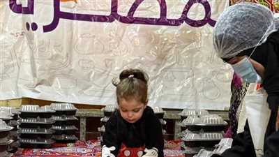 ينفذ قومي المرأة بالسويس ينفذ٣٥٠ وجبة بقري الألبان
