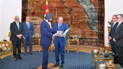 استقبل الرئيس السيسي اليوم السيد أجاي بانجا، رئيس مجموعة البنك الدولي