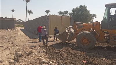 موجة إزالات التعديات بأبوالنمرس جنوب الجيزة ورئيس المدينة لا نتهاون مع المخالفين