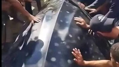 أسرار هدية السماء على شاطئ خان يونس في قطاع غزة ؟