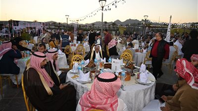 إفطار العائلة السيناوية جنوب سيناء تؤكد تماسك المجتمع في رمضان