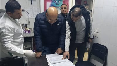 نائب محافظ الجيزة يتفقد مركز منشأة القناطر في جولة ميدانية ليلية