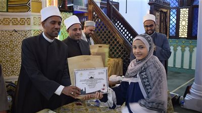 أوقاف السويس تكرم الفائزين في مسابقة السنة النبوية بمسجد الشيخ زارع