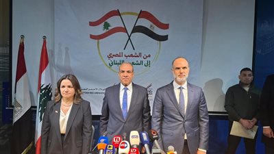 مصر تقدم 1000 طن مساعدات إغاثية للبنان لدعم النازحين والتصدي للأزمه الإنسانية 