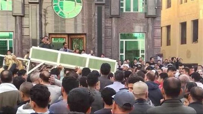 تحرك جثمان سيدة الغربية
