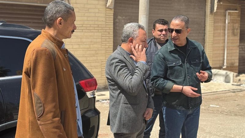 محافظ الجيزة يتفقد