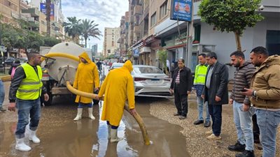 المنوفية في مواجهة الأمطار..انتشار مكثف لمعدات الشفط وتحركات عاجلة