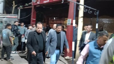 تحرير محضرين:أثتاء مرور رئيس مدينة العياط بالجيزة لتنفيذ مواعيد الغلق المعُلن عنها