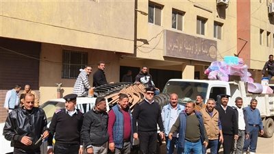 دهانات بلدورات طريق مصر أسيوط الزراعي ورفع الإشغالات من أبو النمرس بالجيزة