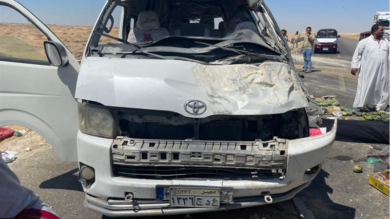 حادث السادات.. إصابة