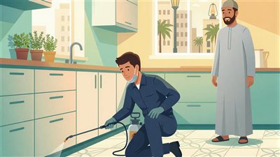 تجربتي مع مكافحة الصراصير في شقتي الجديدة بجدة