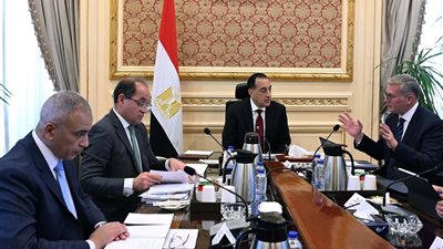 رئيس الوزراء يتابع مع وزيرى المالية والبترول عددًا من ملفات العمل المشترك