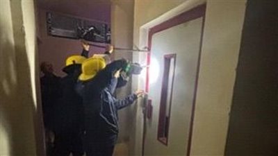 تعطل به المصعد .. وأمن الفيوم أنقذه