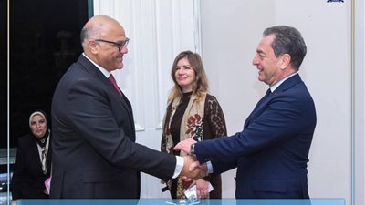 أقامت القنصلية العامة لفرنسا بالإسكندرية حفل لتهنئة المحافظ بتوليه مهام منصبه