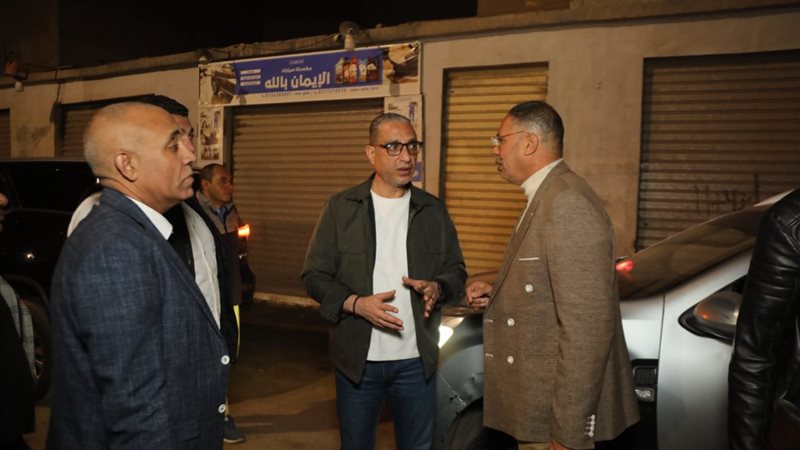 محافظ الجيزة في جولة