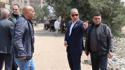 محافظ الجيزة يفتح ملفات الصرف ويعلن حلولًا عاجلة وخطط تطوير