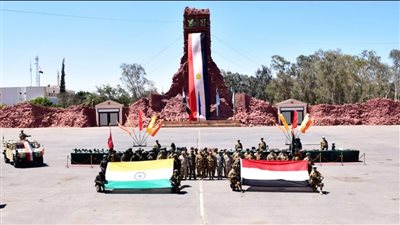 إنطلاق فعاليات التدريب المصرى الهندى المشترك 