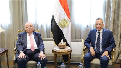 وزارة شئون المجالس النيابية يبحث مع رئيس مجلس الدولة تعزيز التعاون التشريعي