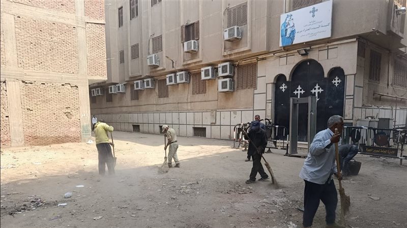 متابعة أعمال رفع