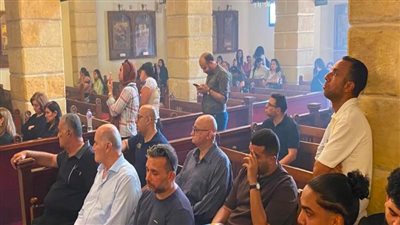 تشييع جثمان هاني شنودة من كنيسة العذراء بالمعادي