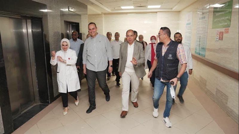 جولة موسعة بمستشفى